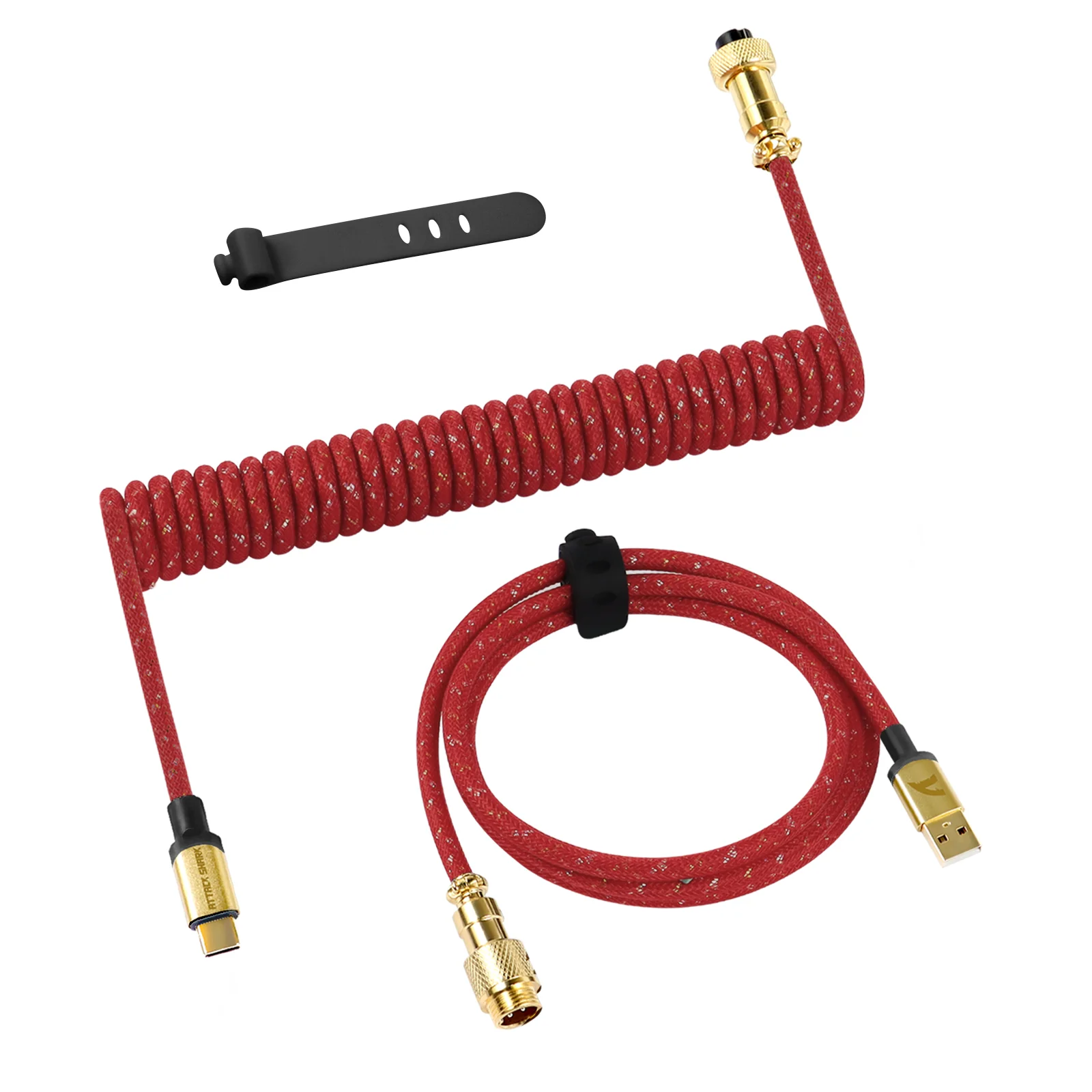 ATTACK SHARK C03 COILED CABLE - Image 76