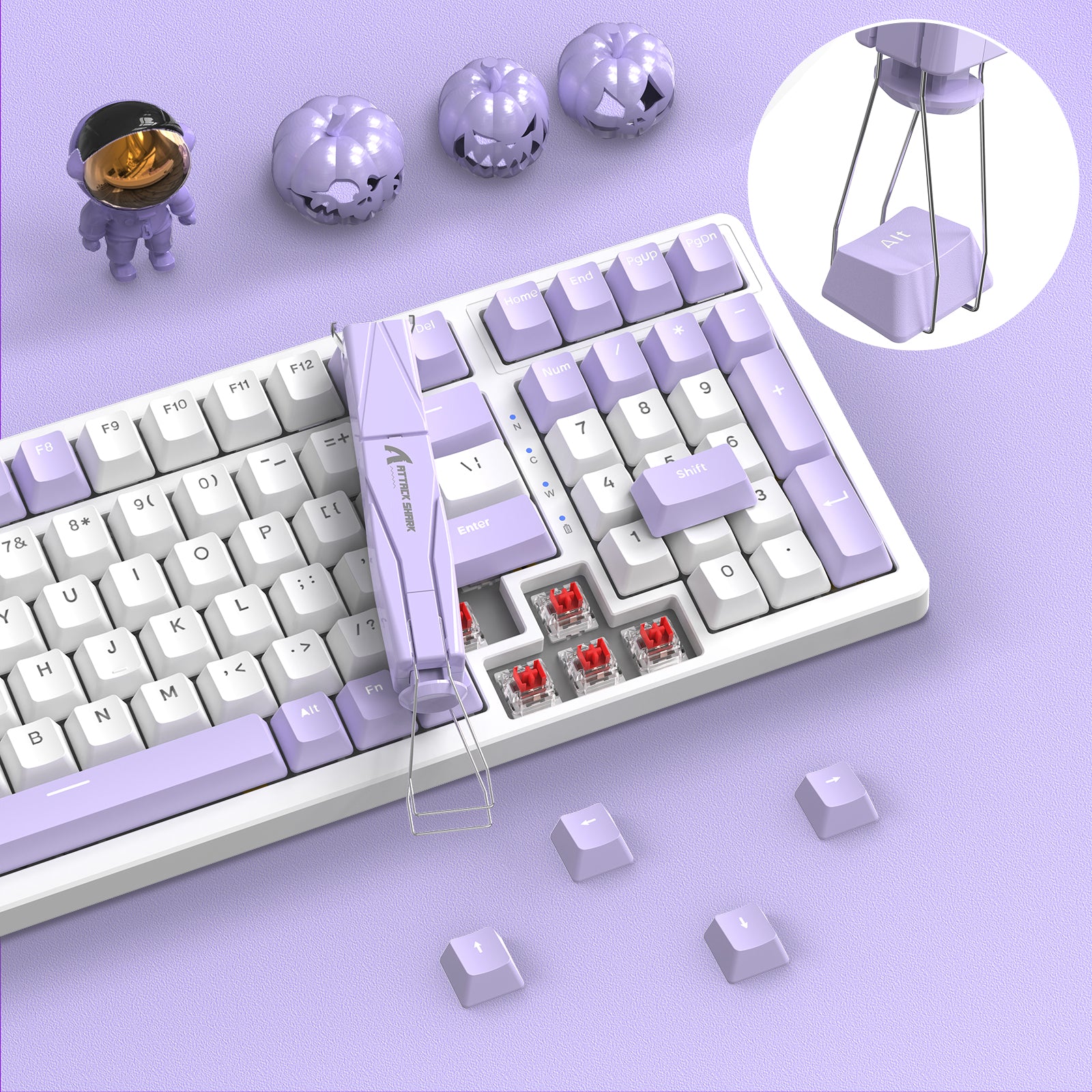 ATTACK SHARK KS01 KEYCAP & SWITCH PULLER - Image 48